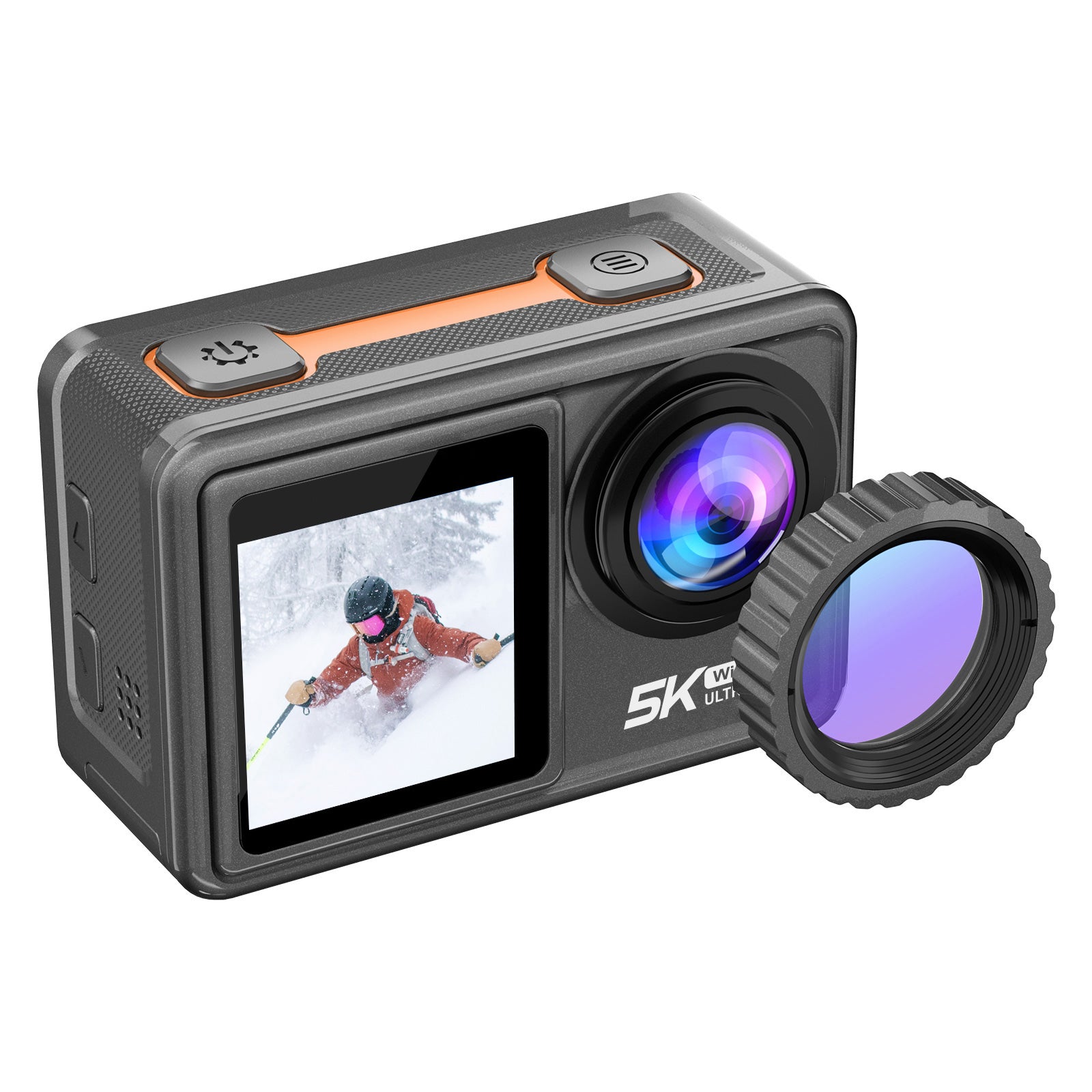 Akamduman® Action Camera Ultra 5K 48mp 60fps