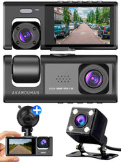 AKAMDUMAN® Dashcam Ultra HD 1080p - Full HD dashcam voor scherpe videobeelden - AKAMDUMAN