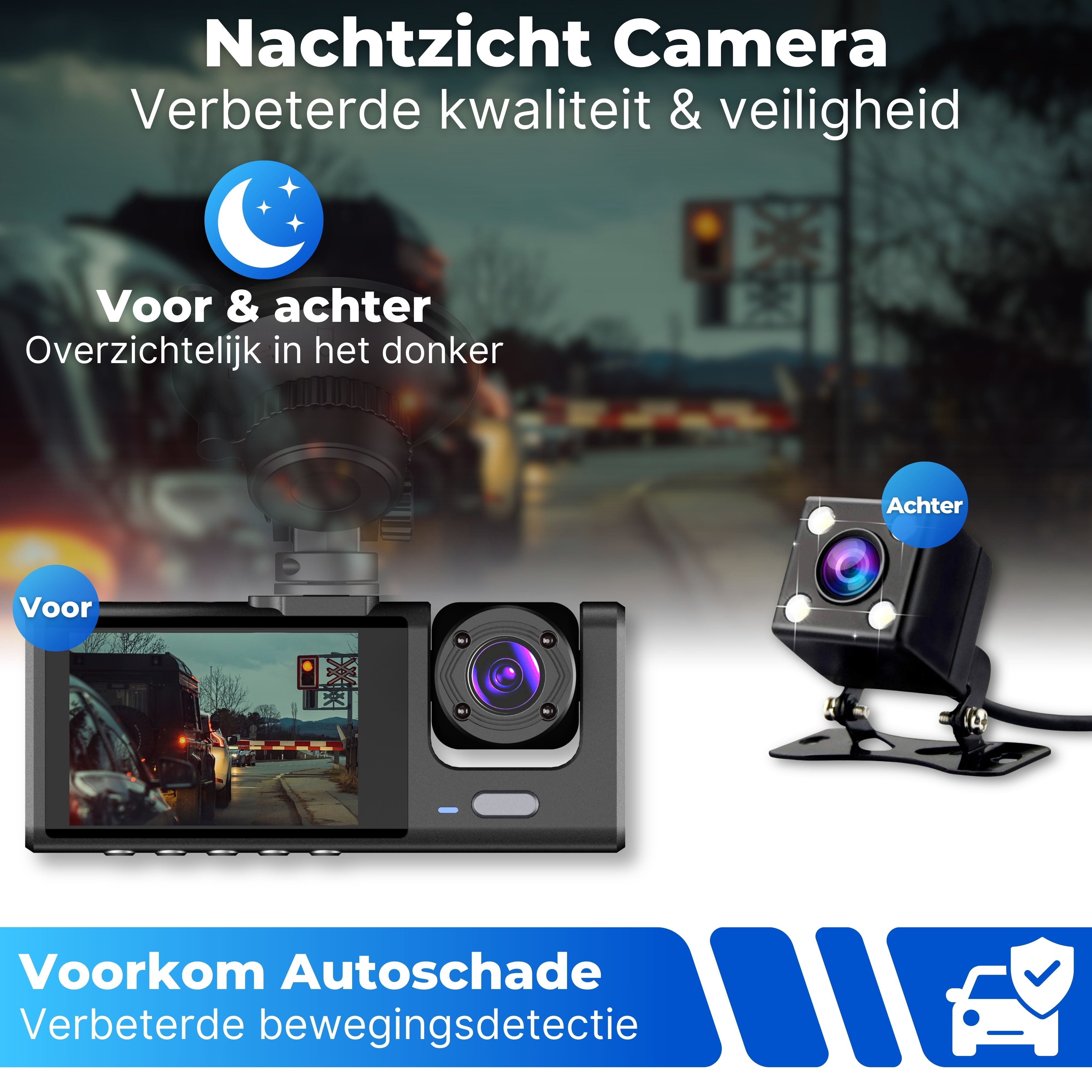 Akamduman® Dashcam Ultra HD 1080P