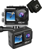 Akamduman® Action Camera Ultra 4K 24mp 60 fps